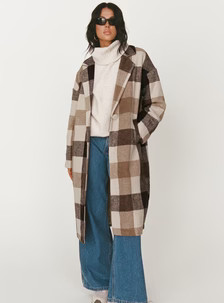 Penelope Coat Beige | Princess Polly US