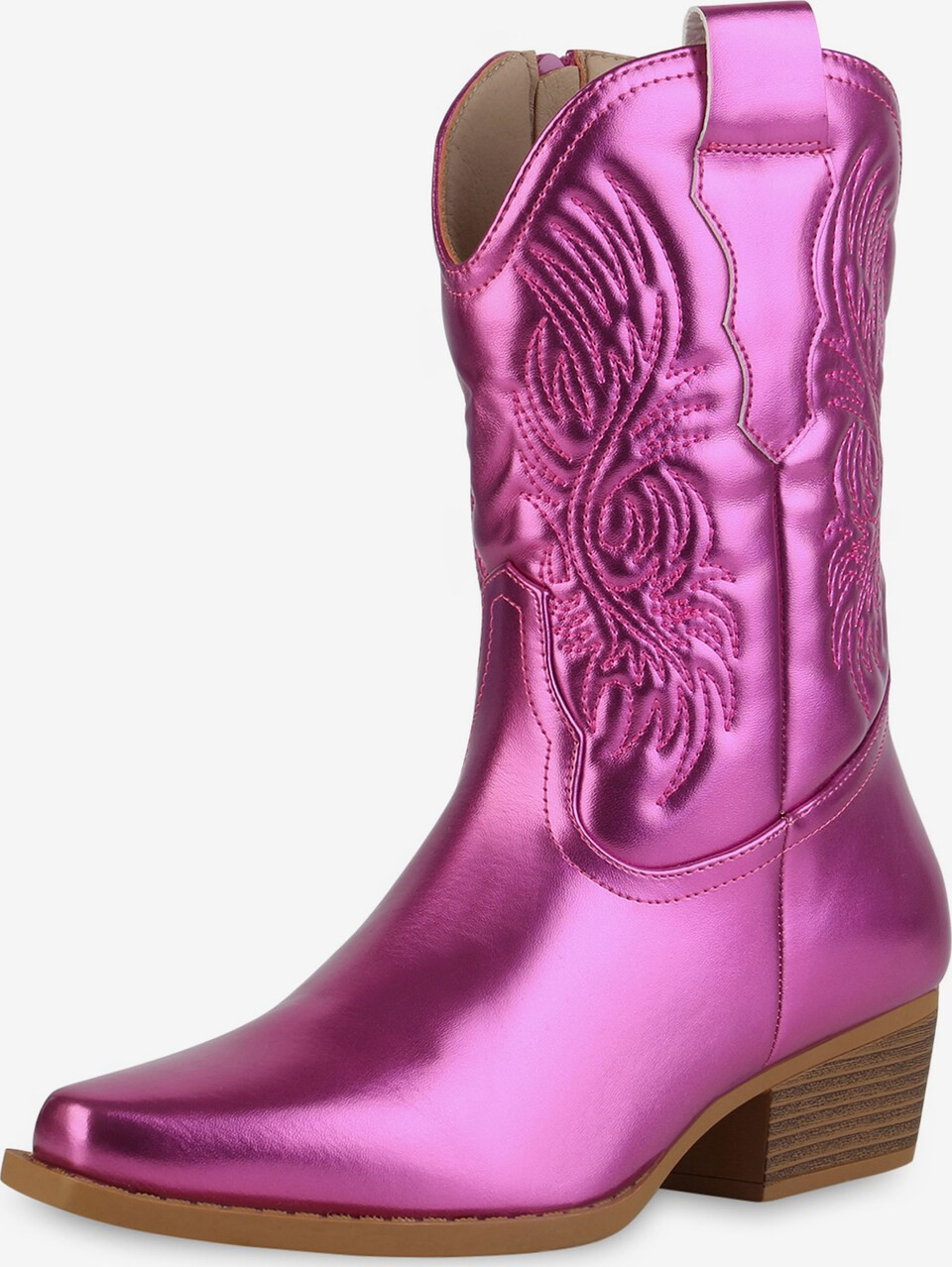 Van Hill Cowboylaarzen 'Amelia' in Fuchsia | ABOUT YOU | ABOUT YOU NL