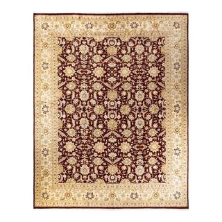 Mogul Red 12 x 15 Oriental Wool Indoor Area Rug | The Home Depot