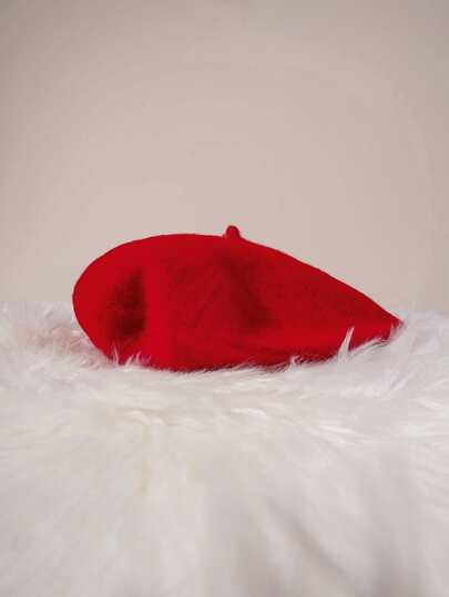 Solid Beret Cap | SHEIN