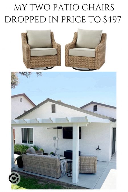 My patio chairs are on sale!!! I love this set

#LTKsalealert #LTKhome