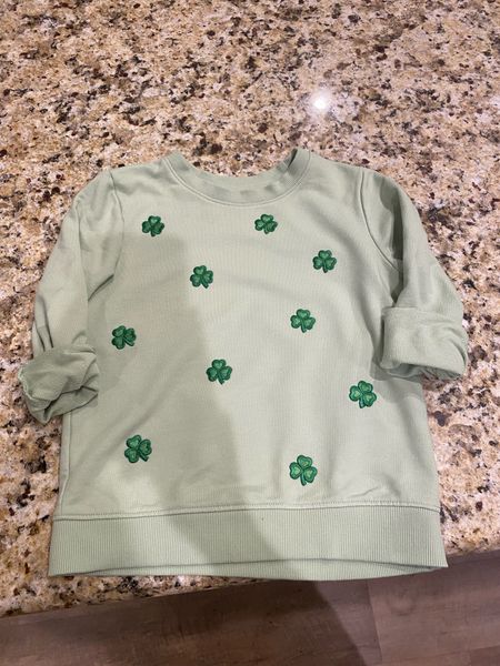 Toddler St. Patrick’s Day idea! 
I added these patches to a green sweatshirt! It was super easy and turned out better than i expected!


Toddler, kids , green, shamrock, irish, four leaf cloverr

#LTKfamily #LTKbaby #LTKkids