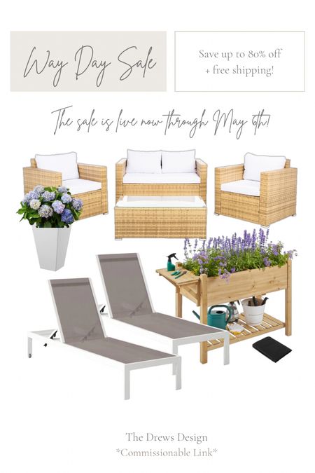Wayfair’s Way Day sale is back and runs 5/4-5/6! Save up to 80% + free shipping on home favorites including bedroom furniture, seating, coffee tables, outdoor patio furniture, lighting, area rugs and more!
 
@shop.ltk #liketkit @wayfair #wayfair #wayfairpartner #wayday #designinspo #homedecor #noplacelikeit #sale

#LTKhome #LTKsalealert #LTKstyletip