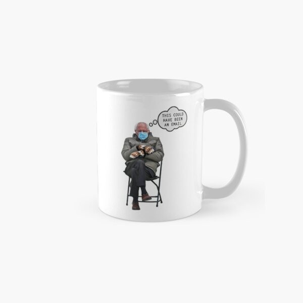 Bernie Sanders Mittens, Inauguration mittens, This could have been an email Coffee Mug | Redbubble (US)