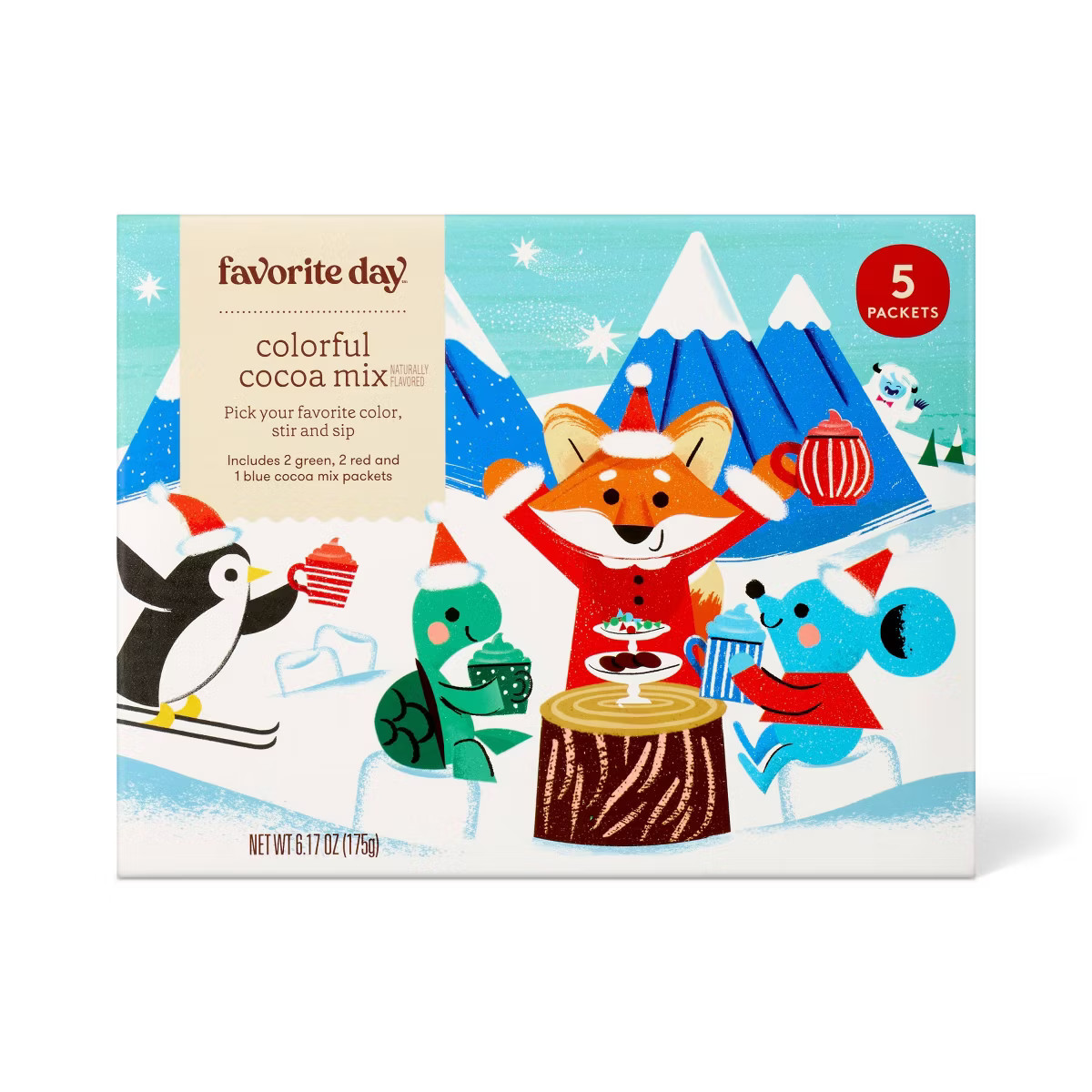 Color Changing Christmas Cocoa - 6.2oz/5ct - Favorite Day™ | Target