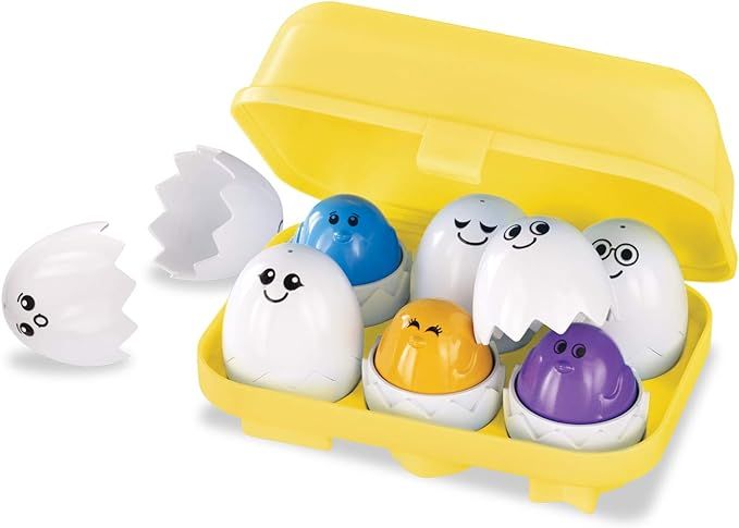 Kidoozie Peek N Peep Eggs - Mentally Stimulating Sorting & Stacking Toy for Ages 1 and Up - A Fun... | Amazon (US)