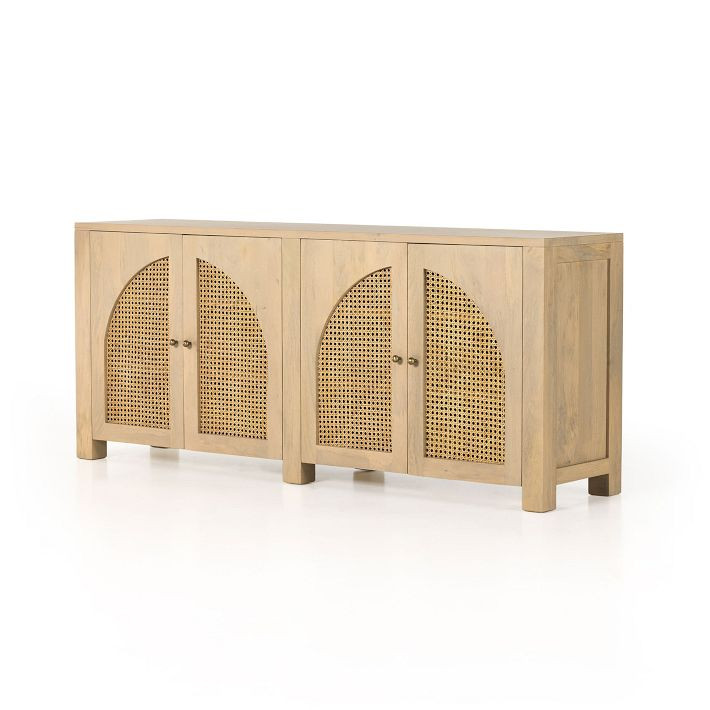 Cane Arches Buffet (78") | West Elm (US)