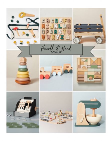 30% off Hearth & Hand Toys at Target just in time for Christmas! 

Blocks, boy, girl, toddler, toddlers, kid, kids, gift, gifts, ideas, idea, guide, on, sale, a, budget, Christmas, holiday, holidays, birthday, neutral, gender, aesthetic, pretty, beautiful, wooden, toy, toys, tool, belt, tools, alphabet, puzzle, wagon, rainbow, stacking, stacked, car, bus, vehicle, vehicles, block, set, pastel, soft, colors, cash, register, themed, play, stem, train, set, track, city, town, mixer, kitchen. 

#LTKGiftGuide #LTKkids #LTKsalealert