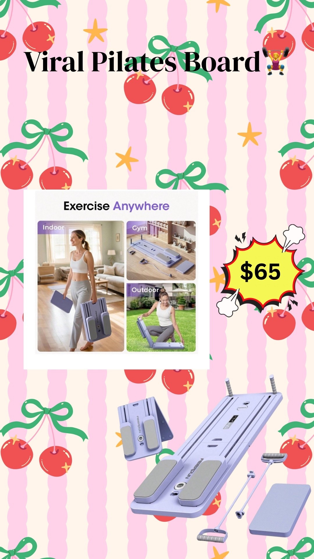 Can’t believe this Pilates board is on sale at target right now🩷

#LTKSaleAlert #LTKActive #LTKfitnessgoals