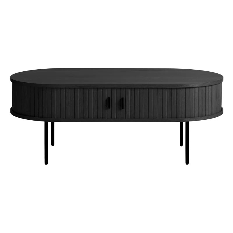 Iris Black Oak Coffee Table | Wayfair North America