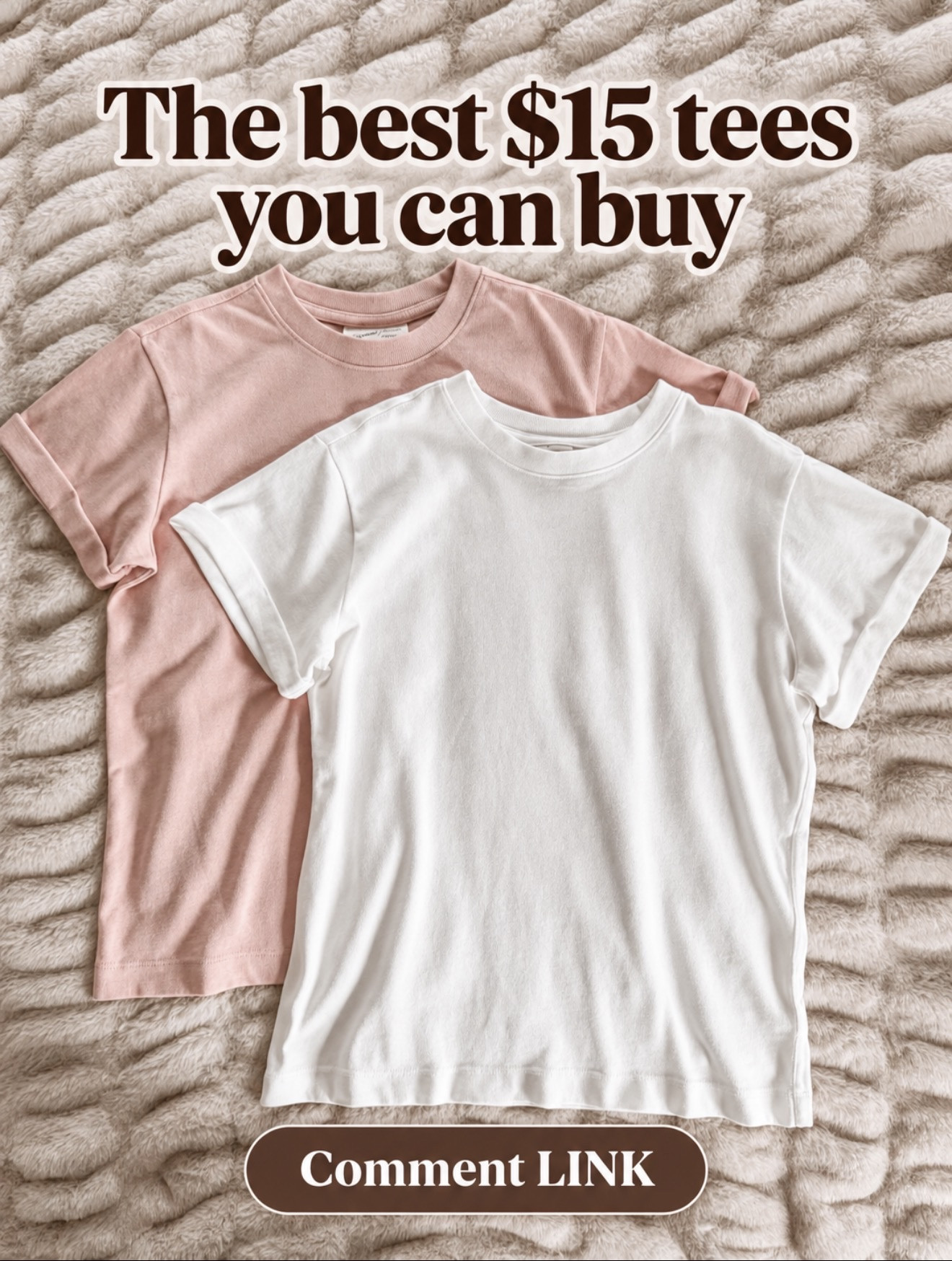The BEST $15 tees you can buy! 🙌 They have that perfectly relaxed, slightly polished fit that makes them look so much more expensive. I grabbed two colors!

Comment LINK and I’ll send them to you! 🔗⬇️

#LTKOver40 #LTKootd #LTKmomlife