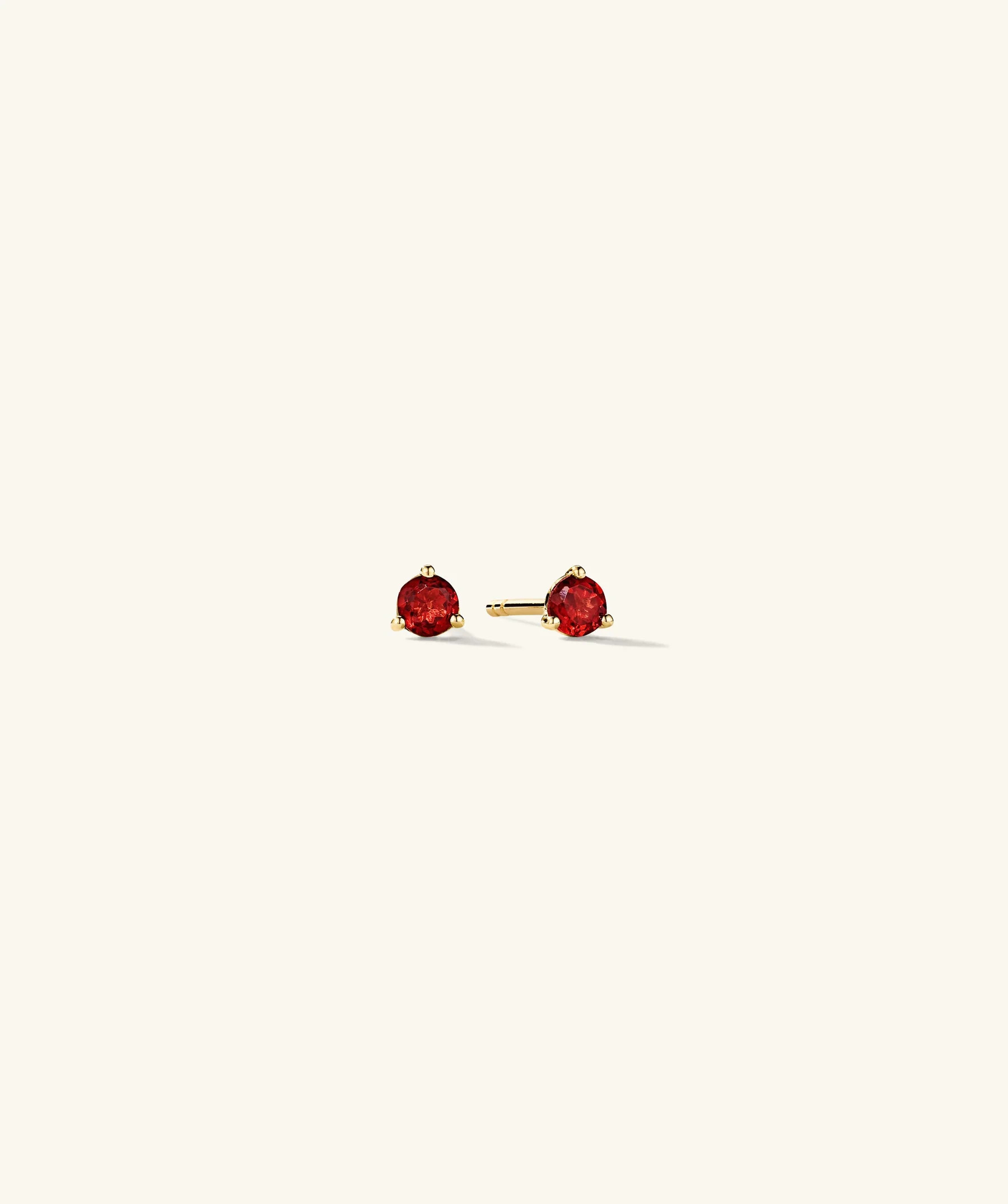 Gemstone Mini Studs | Mejuri Fine Crew