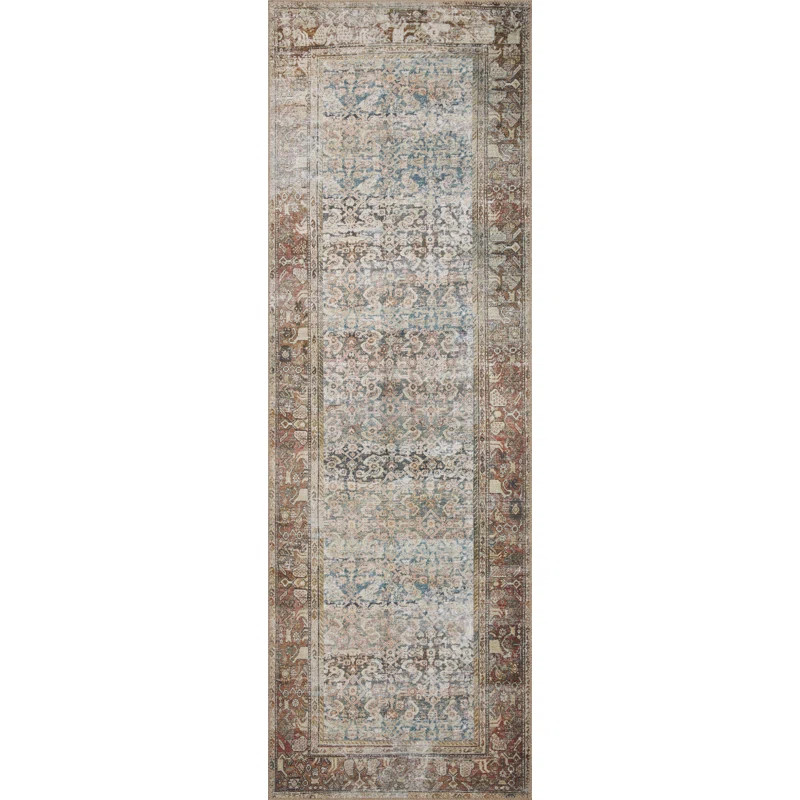 Amber Lewis x Loloi Georgie Multi / Spice Area Rug | Wayfair North America