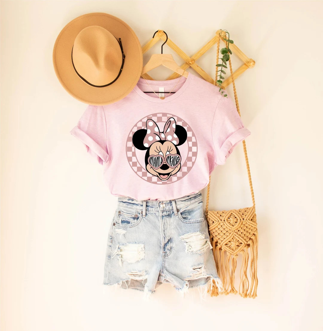 Mama Mouse Shirt, Disney Mothers Day Shirt, Minnie Head Shirt, Disney Mama Mouse, Mother's Day Gi... | Etsy (US)