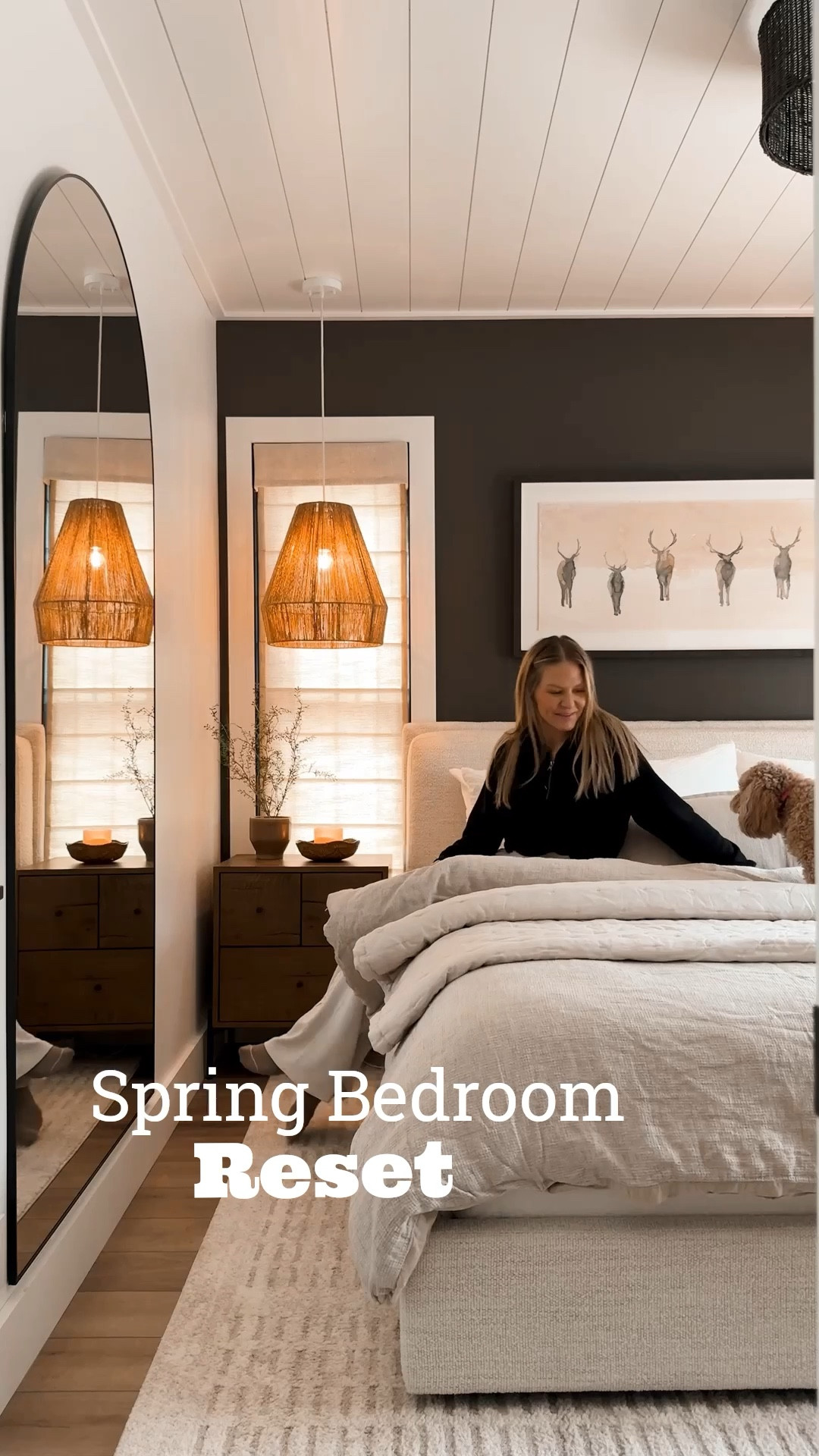 Resetting our bedroom at the lake starting with a new rug and mattress. For 2.5 years we complained about our mattress so it was finally time to do something about it! I can’t belive we waiting so long!! Also changed out our bedding to more neutral pieces for the warmer season ahead. 

Our new mattress is from the Bedstory cooling collection

#LTKSaleAlert #LTKSeasonal #LTKHome