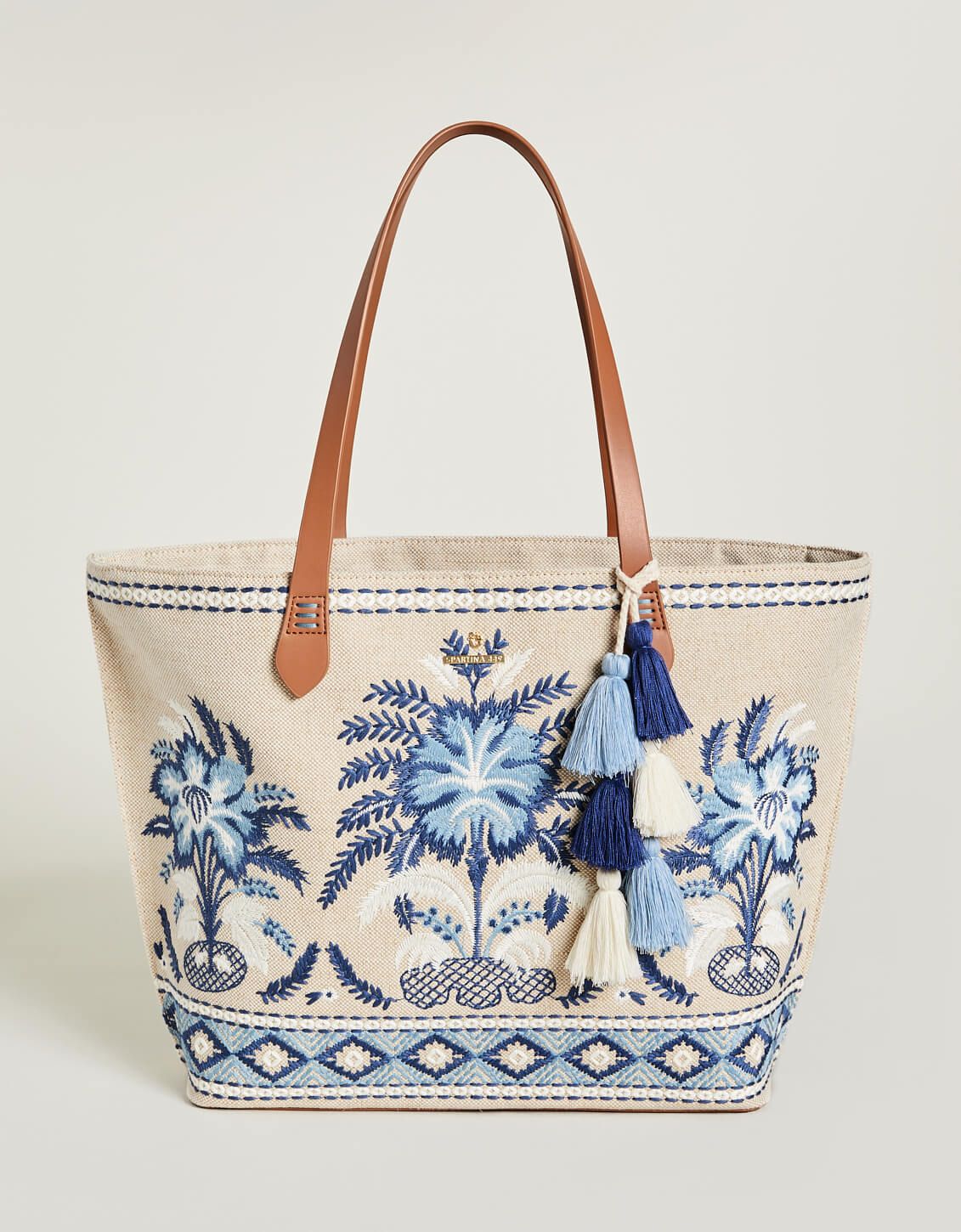 Fiesta Tote Peeples Song Palms | Spartina 449