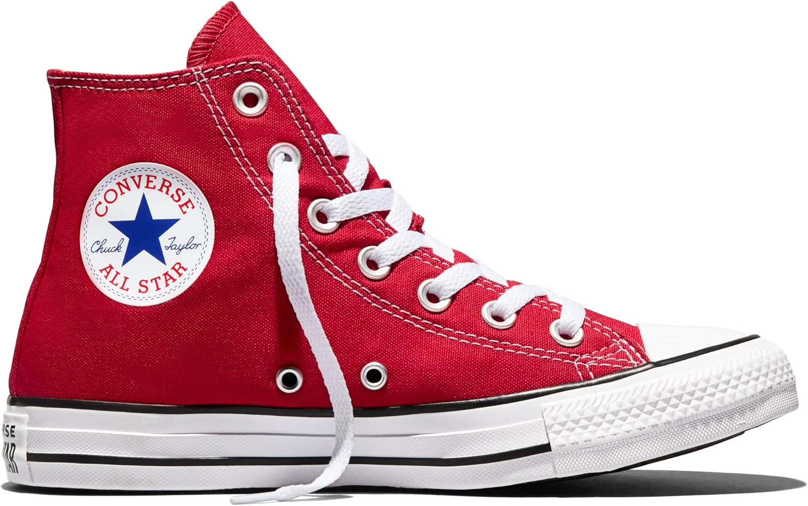 Amazon.com | Converse Unisex Adult Chuck Taylor All Star High Top, Red, 5.5 Womens/3.5 Mens | Fas... | Amazon (US)