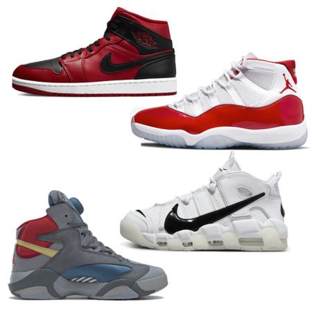 Air Jordan 1

Air Jordan 11

Nike Air Uptempo

Nike Lebron 20

Reebok  **DC Shaq Attaq Basketball Shoes**

#LTKGiftGuide #LTKshoecrush #LTKmens