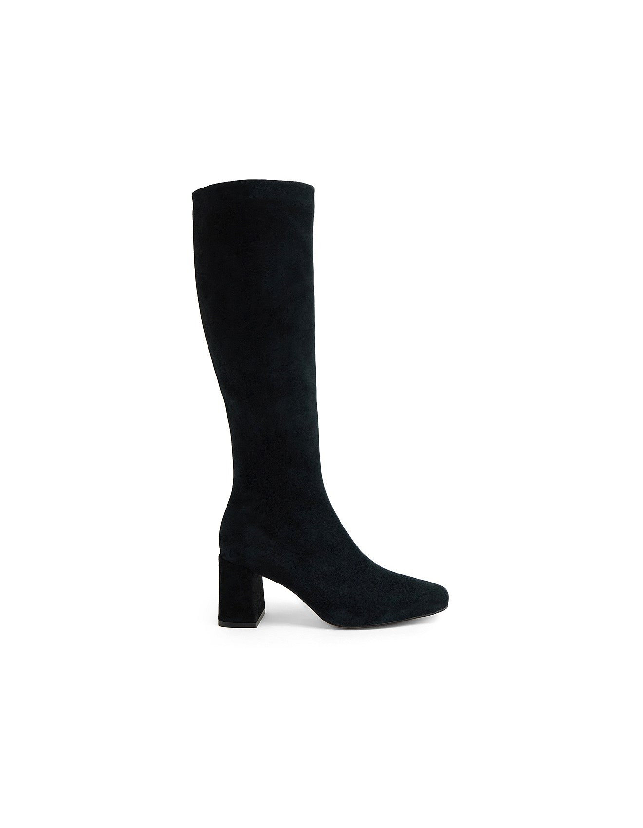 WOMMER MO BLACK SUEDE | David Jones (Australia & New Zealand)