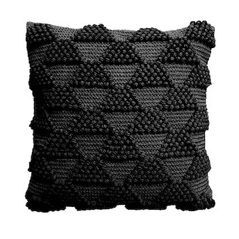 Origin 21 Geometric Moonless Night Square Throw Pillow | Lowe's