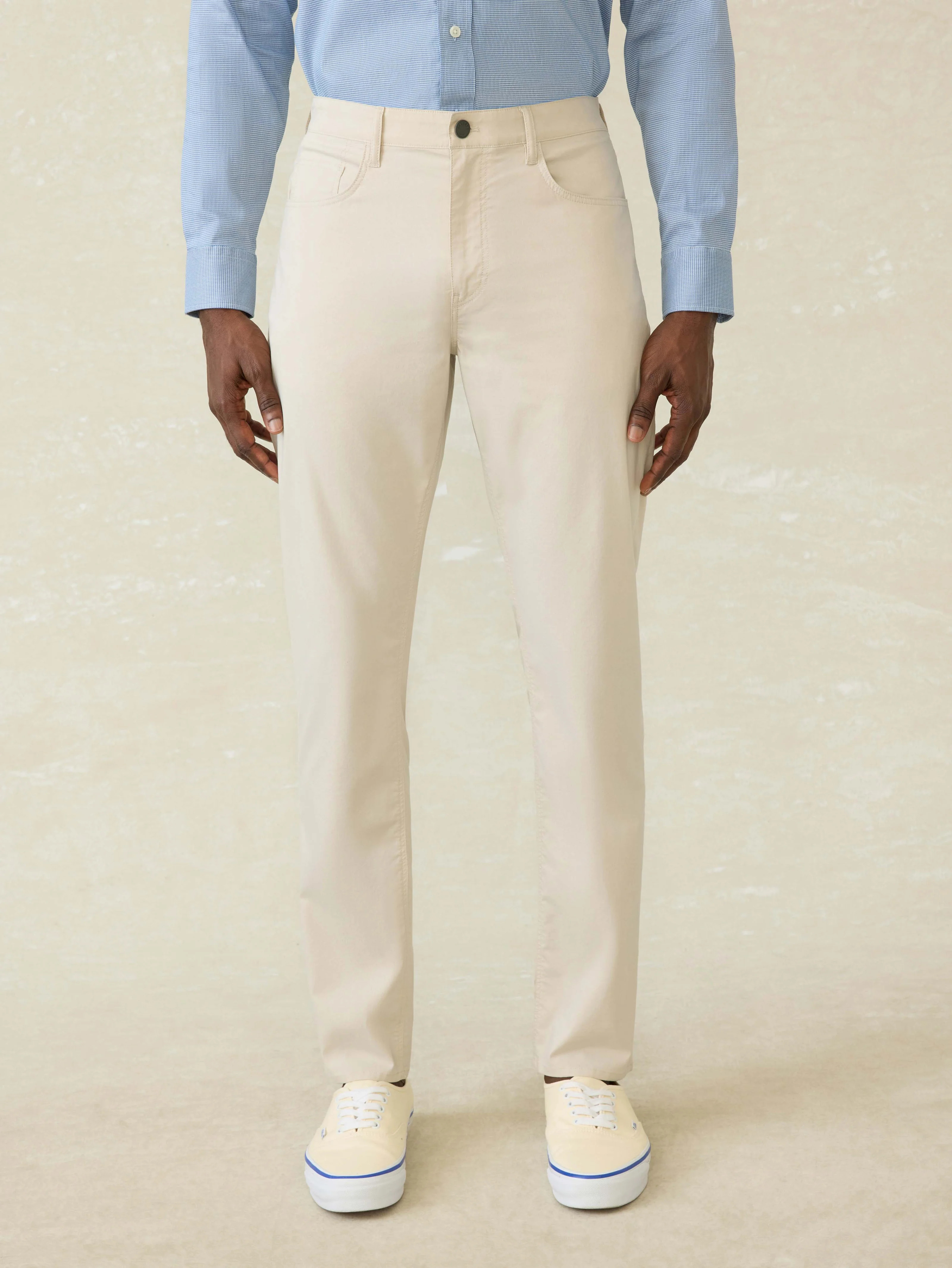 Movement™ 5-Pocket Pant - Navy | Faherty