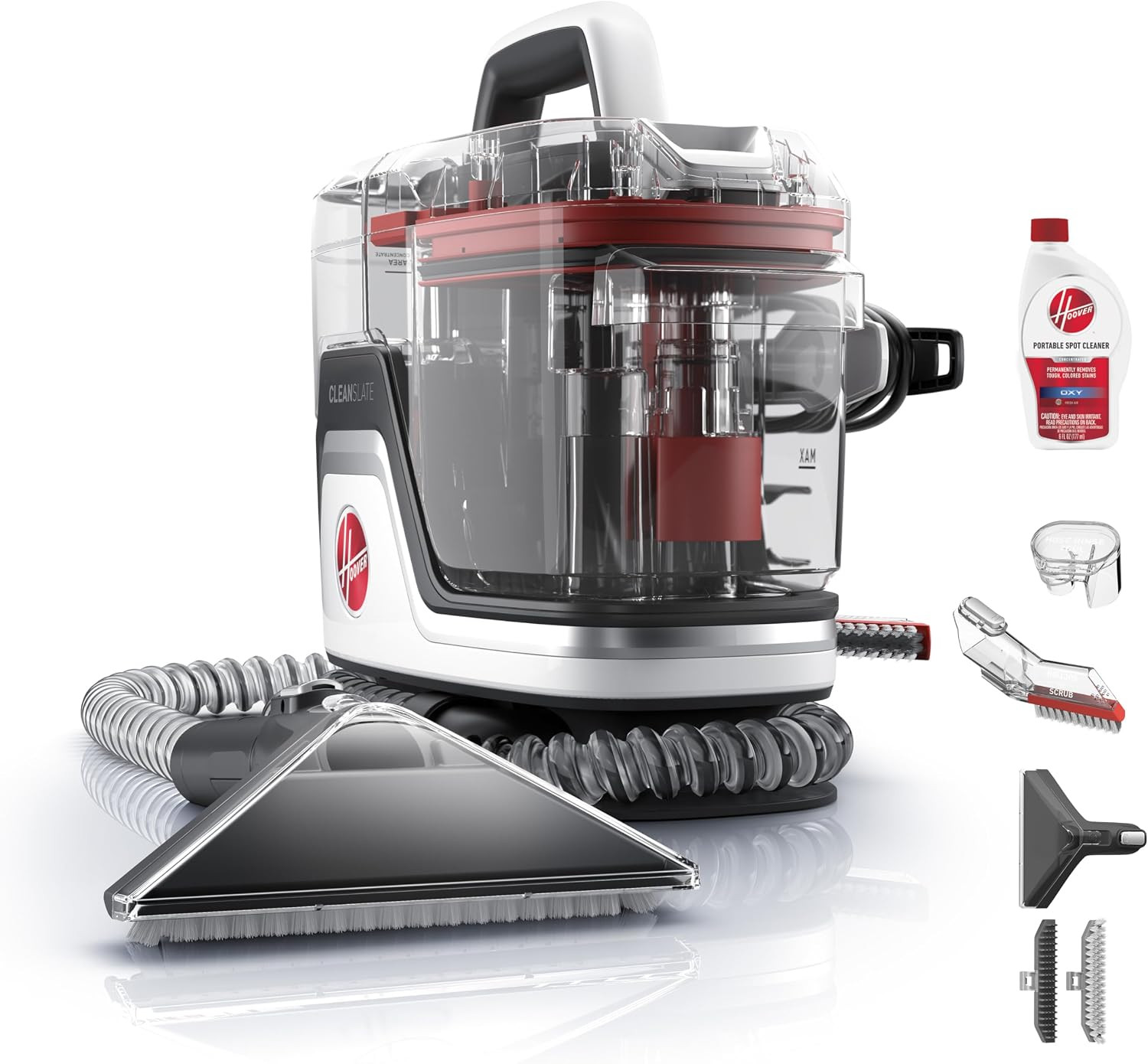 Hoover CleanSlate Plus Portable Carpet + Upholstery Spot Cleaner Machine | Amazon (US)