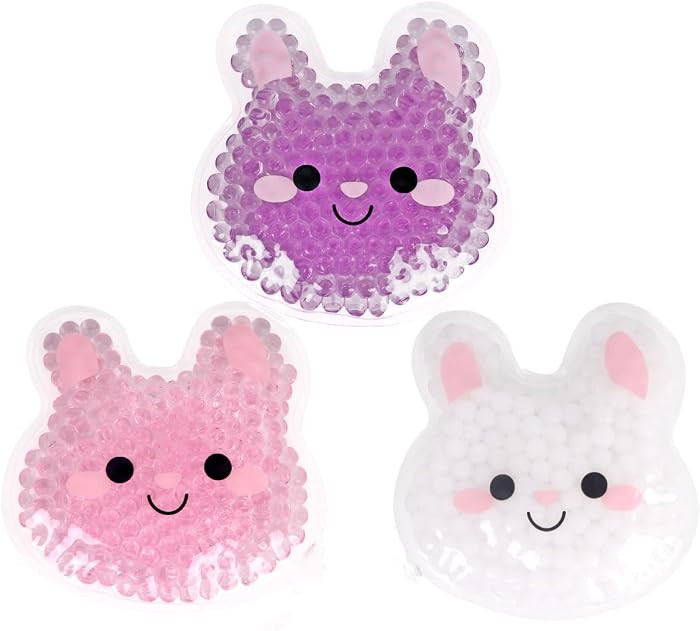 Hilph Kids Ice Packs for Boo Boos, 3 Bunny Ice Packs for Injuries Reusable | Amazon (US)