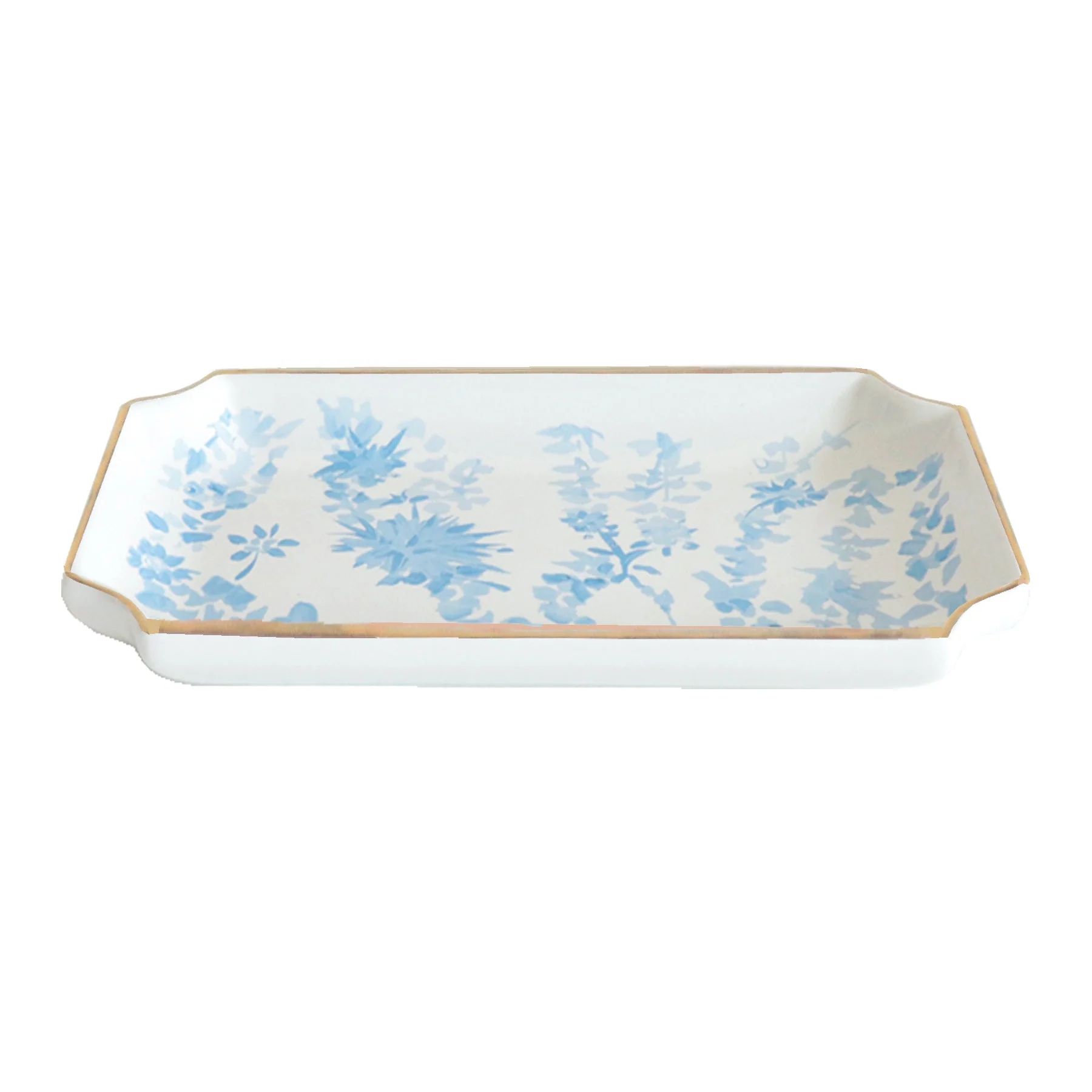 "Aster" Trays in Blue for Lo Home x Junior Sandler | Ruby Clay Company