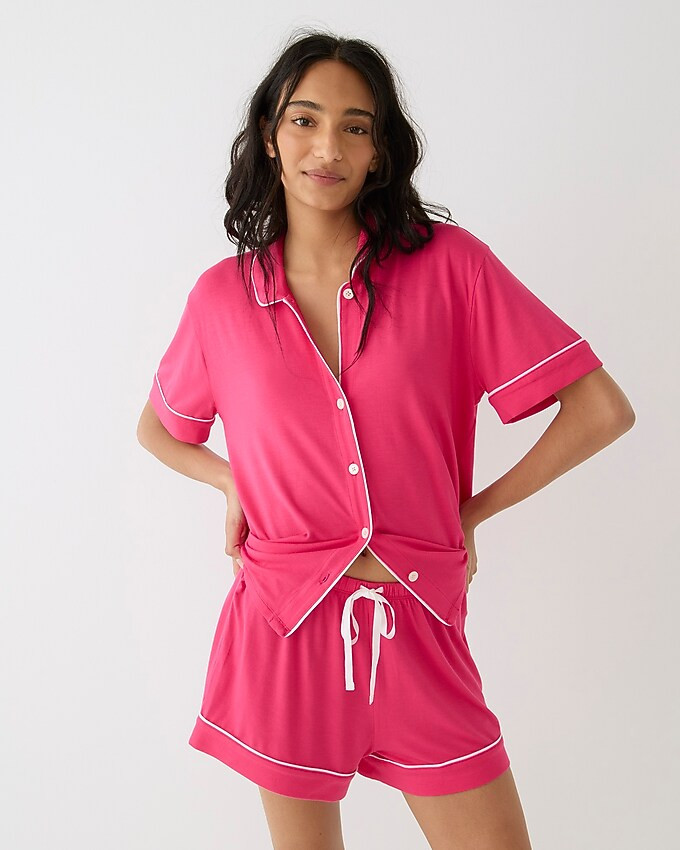 Eco dreamiest short-sleeve pajama set | J. Crew US