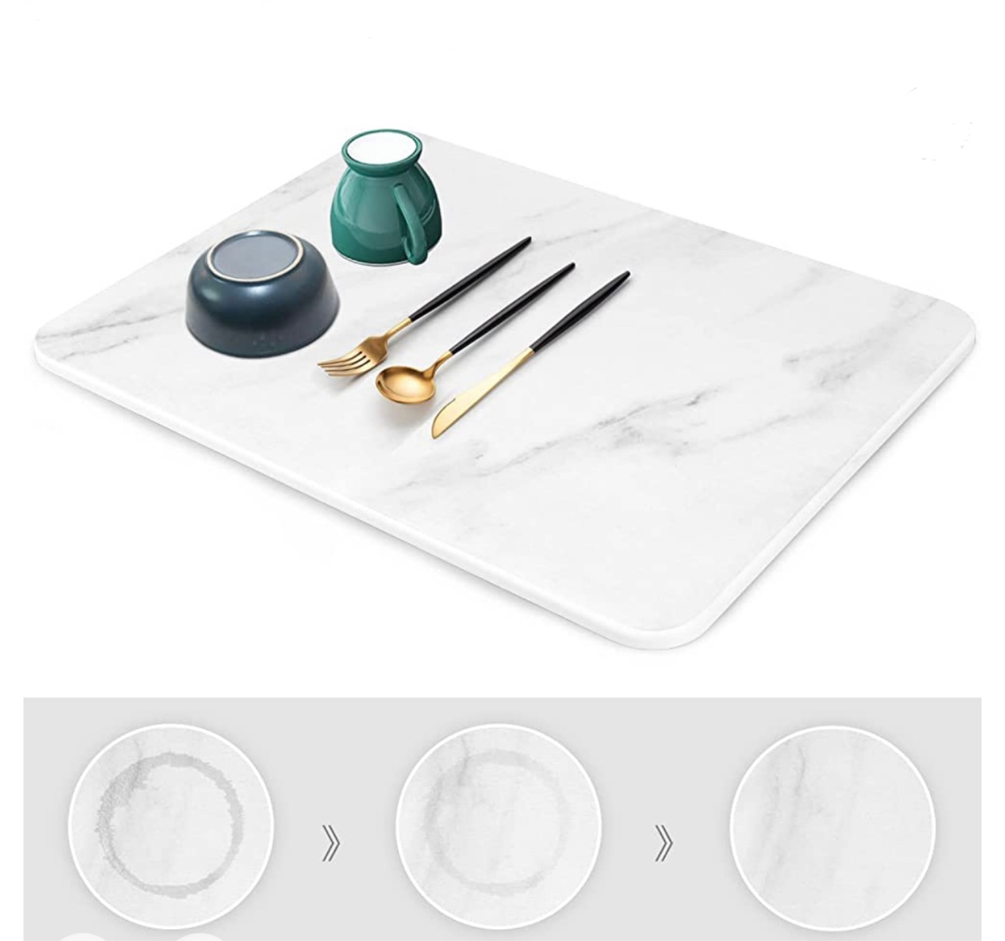 Fast drying, aesthetically pleasing drying mat for kitchen

#LTKGiftGuide #LTKhome #LTKunder50