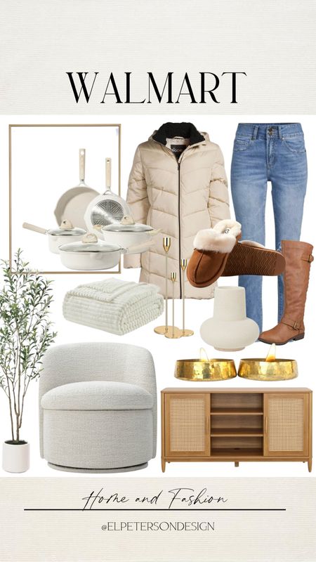 Gray deals on these items
Jean
Jacket
Accent chair
Faux olive tree
Throw blanket
Vase
Candle holder
Cookware set
Mirror 
Sideboard
Slippers
Knee high boots 

#LTKhome
