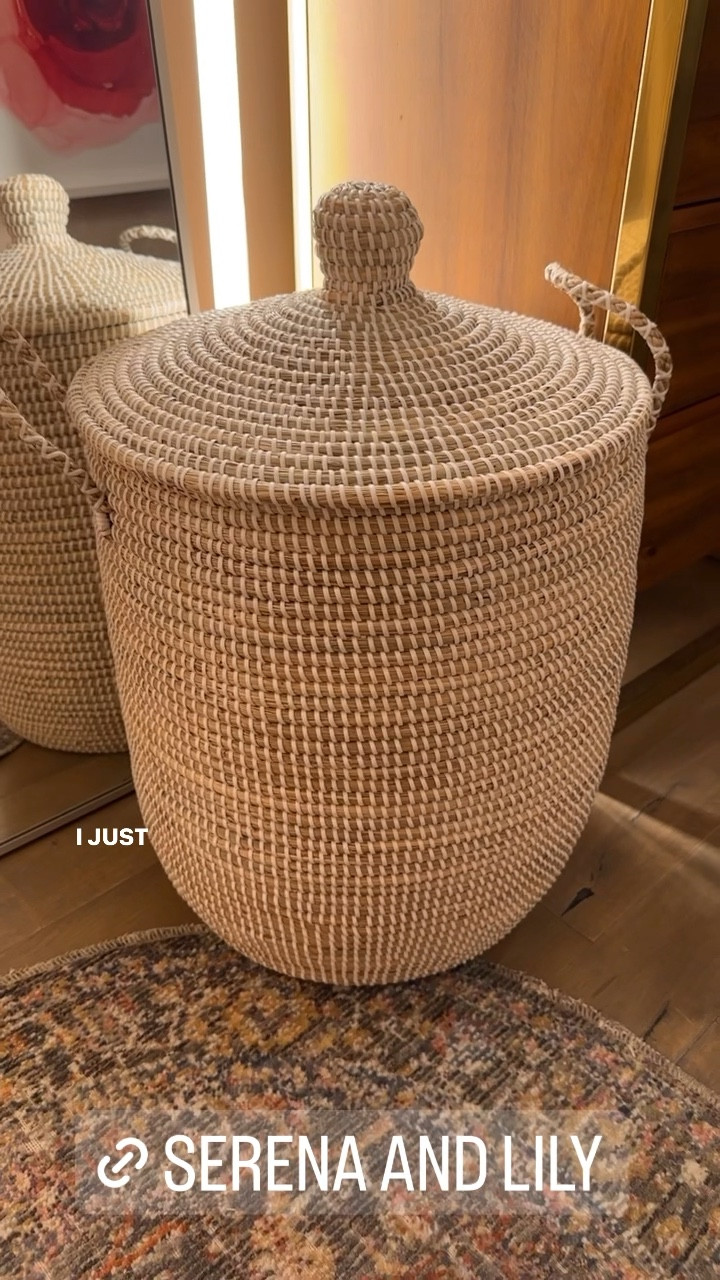 Great for laundry or storage 