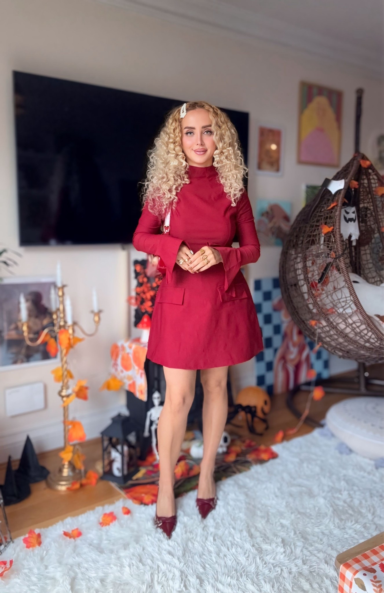 Old money Burgundy dress for autumn dates ❤️🍂

#LTKuk #LTKautumn #LTKeurope