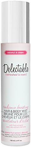 Delectable by Cake Beauty Radiance Boosting Coconut & Cream Hair/Body Mist | Amazon (US)