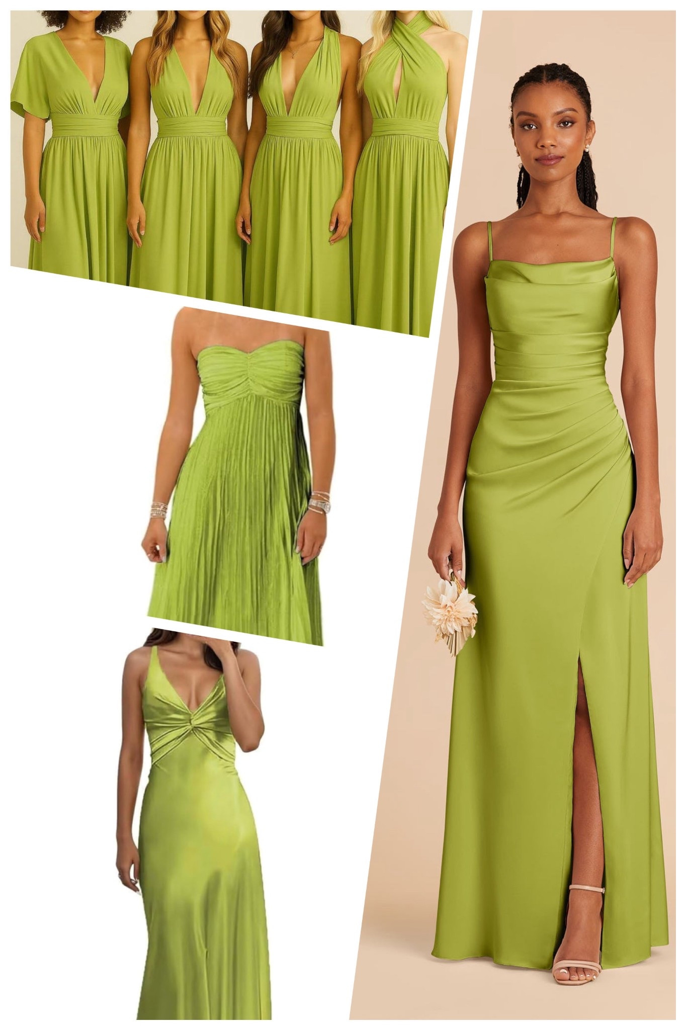 Green bridesmaid dresses from Etsy, Birdy Grey, and Amazon. 

Special occasion dress, prom dress, wedding guest dress, formal dress, green full length dress, bridesmaid dress, bridal party dress, Amazon dress, chartreuse dress, matcha dress, bridesmaid dress with long scarf. 

#LTKWedding #LTKSeasonal