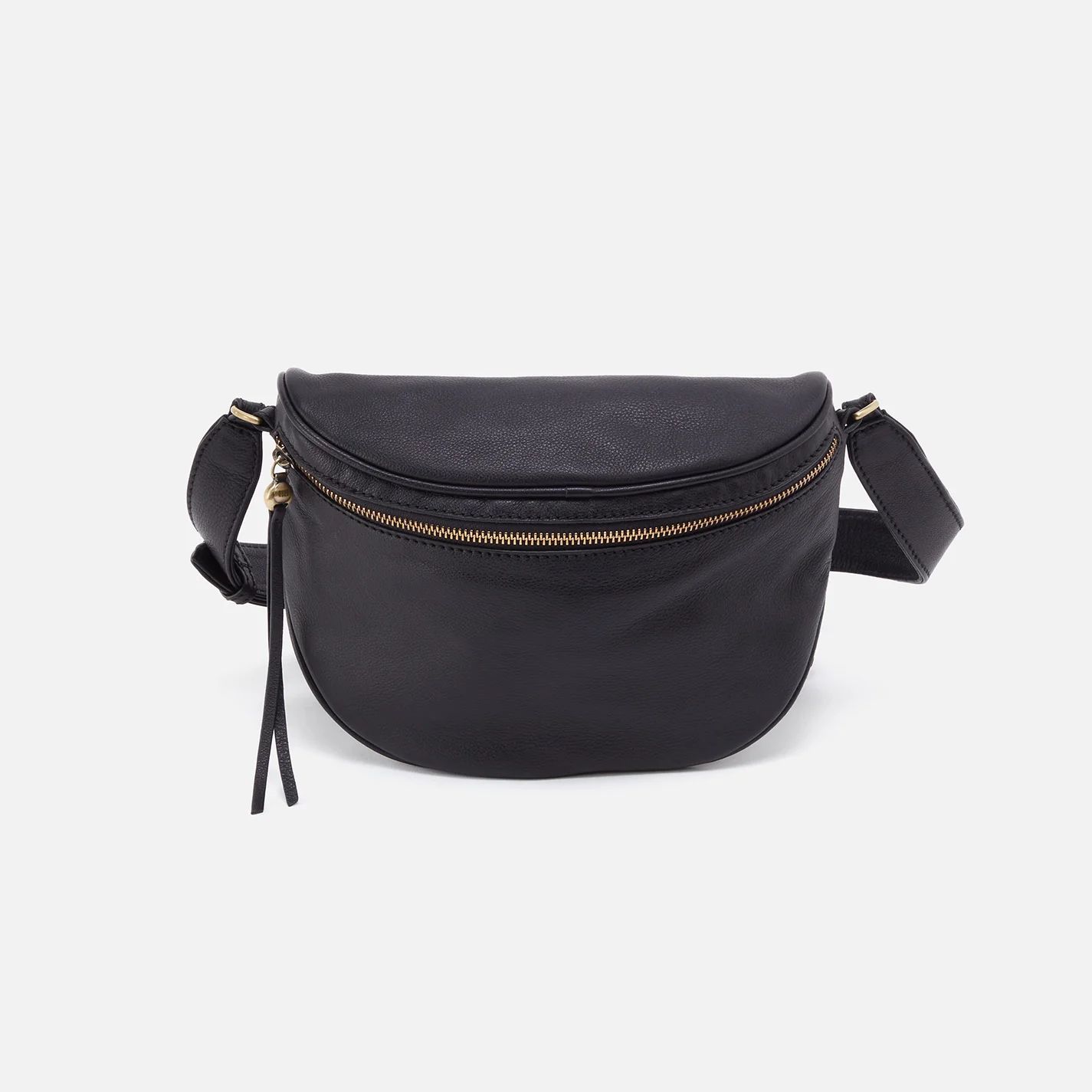 Juno Belt Bag in Soft Leather - Black | HOBO Bags
