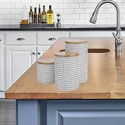 Mind Reader Mind Reader 3 Piece Kitchen Canister Set | Wayfair North America