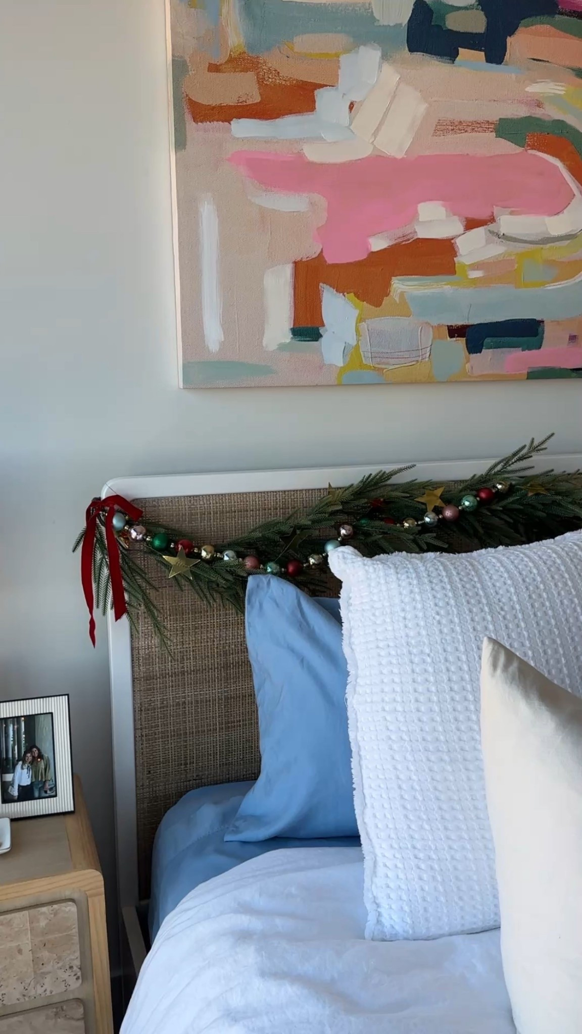 diy christmas garland! I don’t have a link for the ornament garland shown here because I found it at an estate sale, but linking some similar options! 

#LTKHome #LTKSeasonal #LTKHoliday