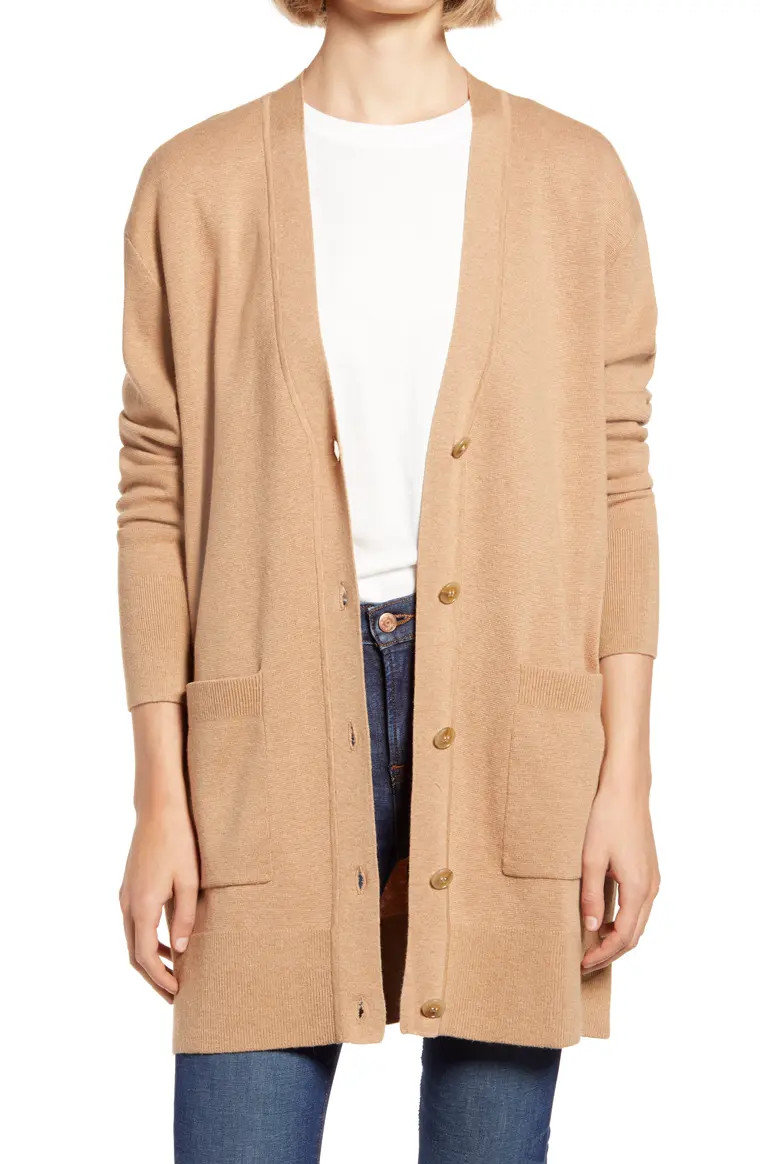 V-Neck Long Cardigan | Nordstrom