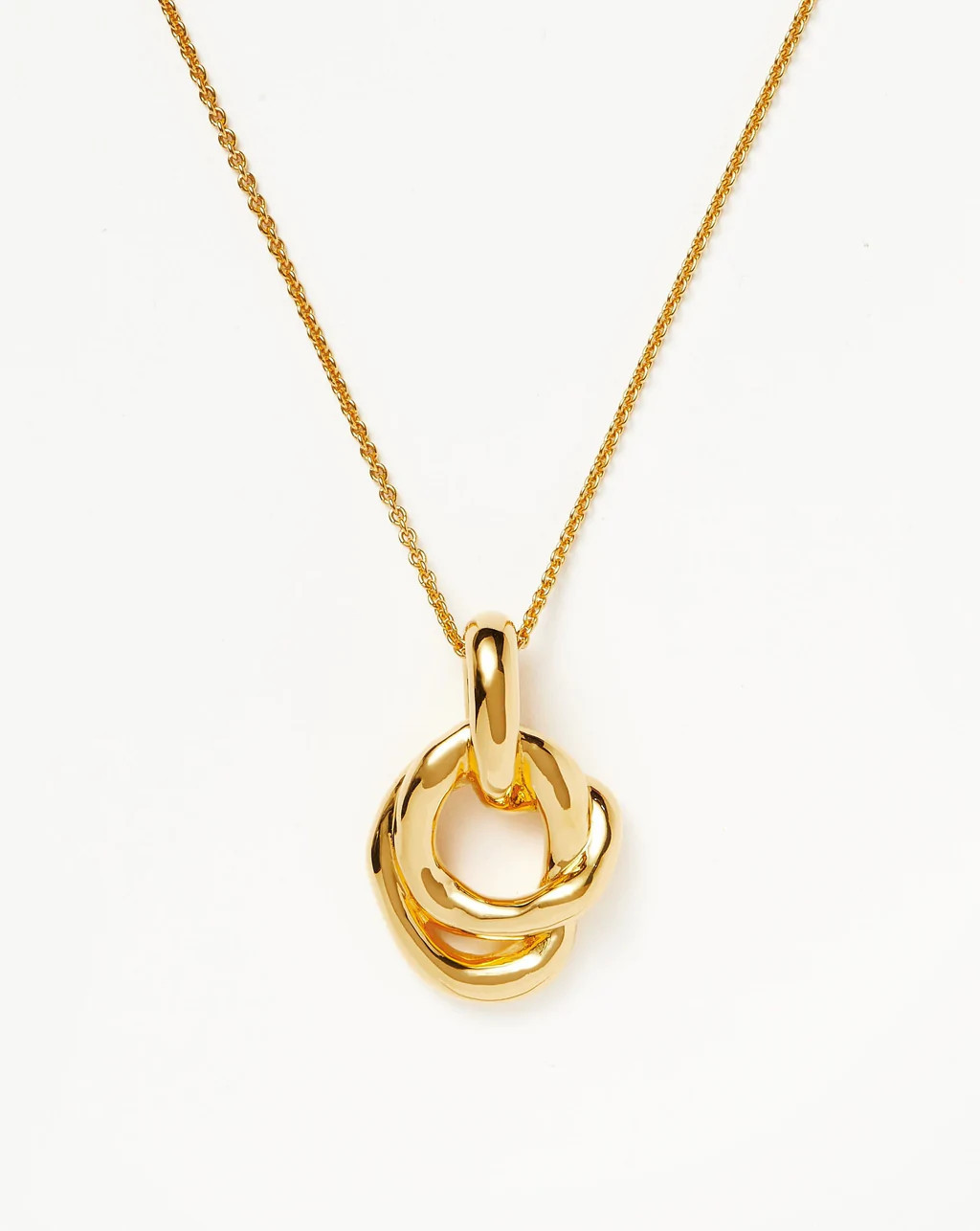 Molten Twisted Double Pendant Necklace | Missoma