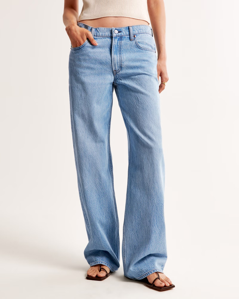 Low Rise Ultra Loose Jean | Abercrombie & Fitch (US)
