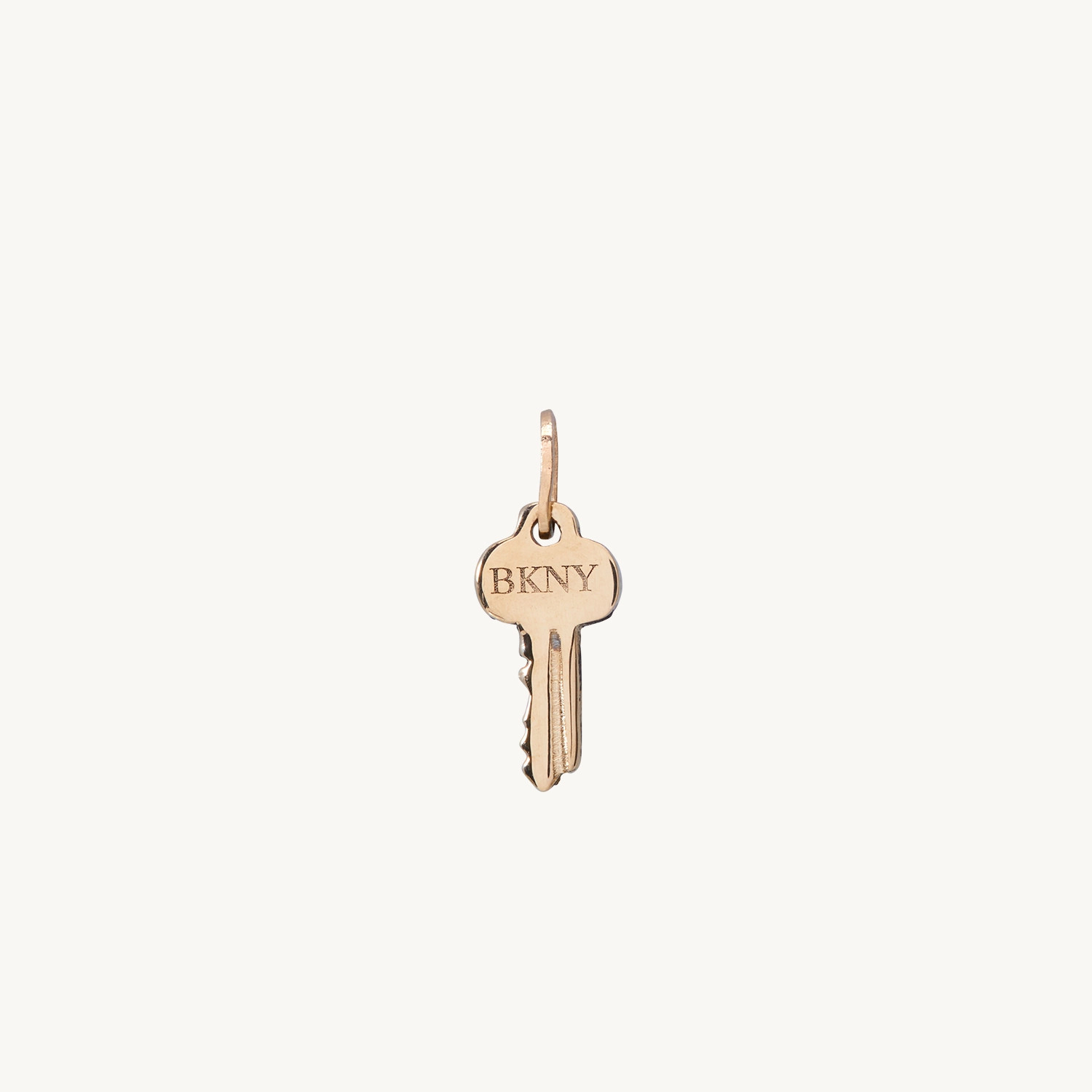 Tiniest Gold Key Charm | Catbird