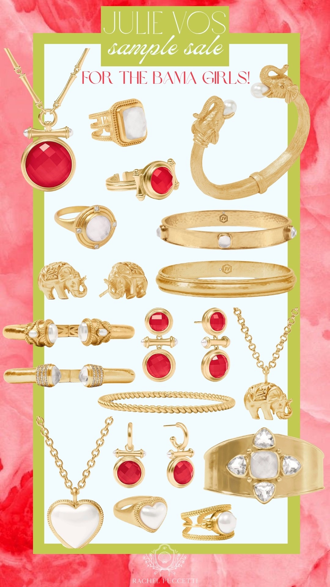 Julie Vos jewelry, Julie Vos sample sale, Alabama jewelry, Alabama game day outfit, roll tide, Julie Vos bangles, gold jewelry, gifts for her, gift ideas for her 

Julie Vos makes some of my most favorite jewelry, and the sample sale is an amazing time to add new pieces to your collection, grab some to have on hand for gifts, or to get your first pieces!✨ gorgeous, quality investment pieces you’ll keep forever! 😍 Love these cute pieces for Alabama game days!❤️🏈🐘

#LTKSeasonal #LTKootd #LTKSaleAlert