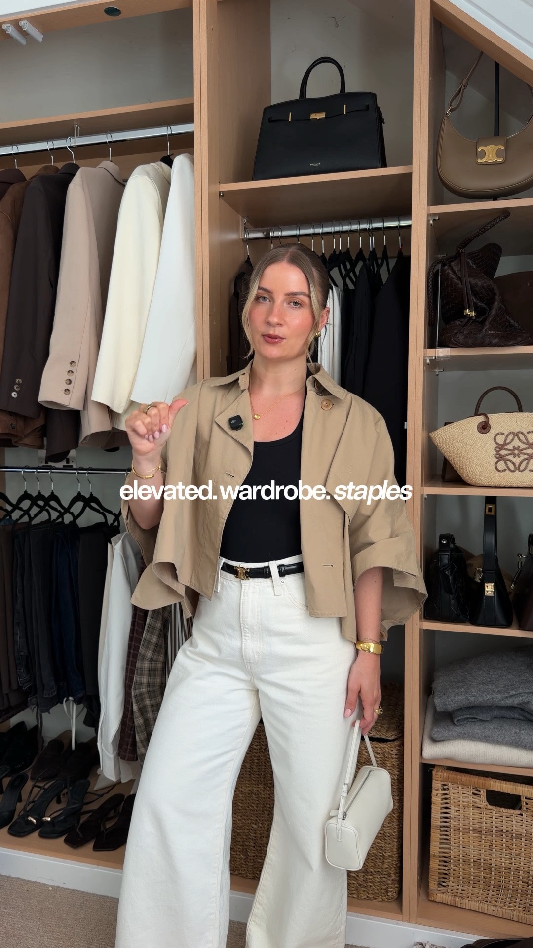 Outfit of the day! Exact items & similar ones linked down below for you to shop- classic, elevated wardrobe staples perfect for spring!

#LTKspring #LTKsummer #LTKuk