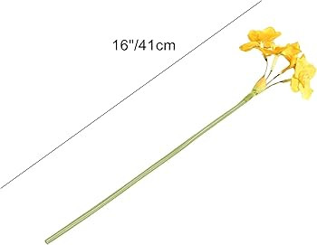 Mandy's 12pcs Yellow Flowers Artificial Daffodils Flowers 16" for Party Home Decoration | Amazon (US)