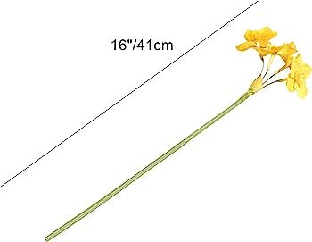 Mandy's 12pcs Yellow Flowers Artificial Daffodils Flowers 16" for Party Home Decoration | Amazon (US)