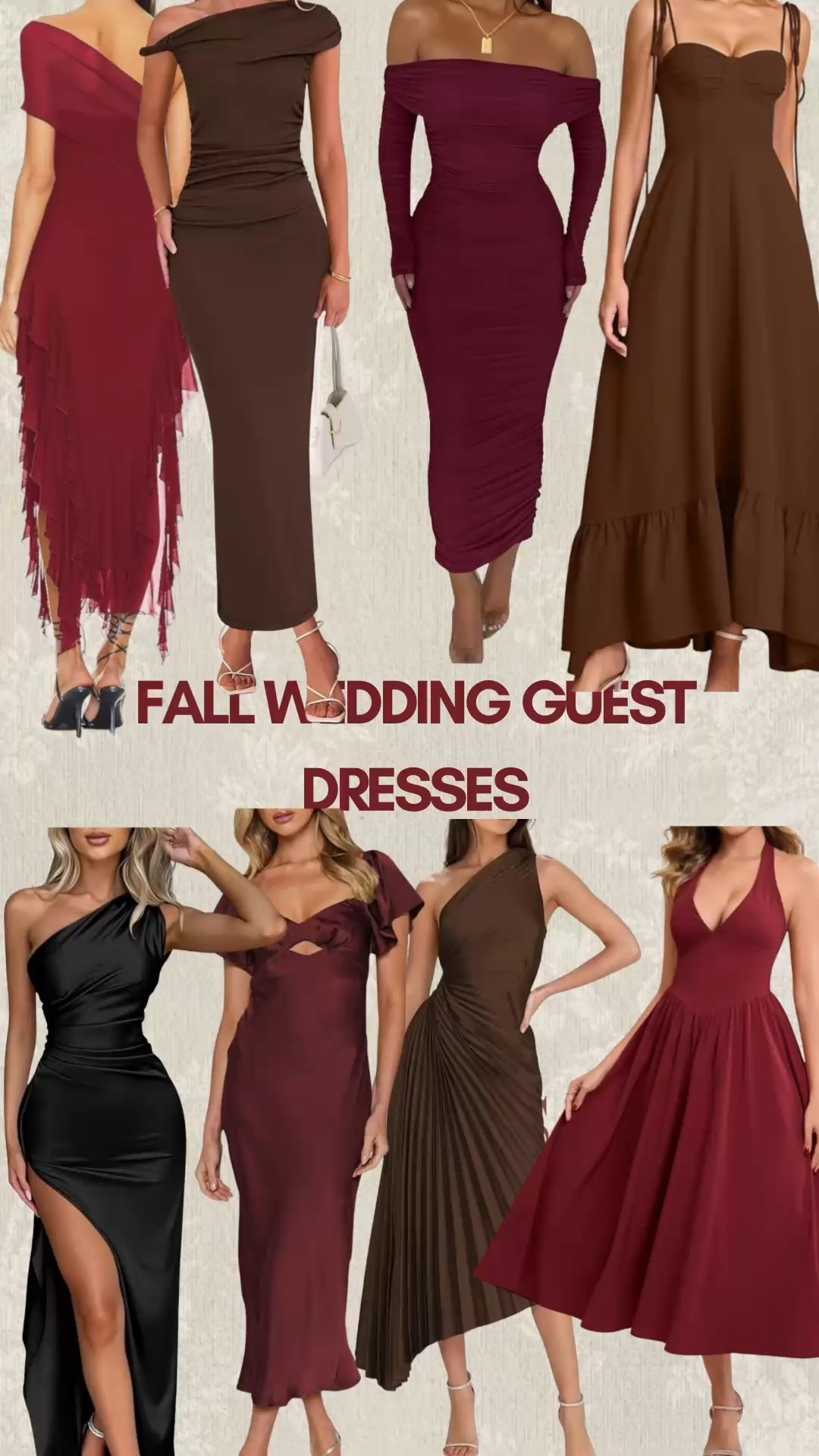 Stunning fall wedding guest dresses from amazing 

#LTKFindsUnder100 #LTKSeasonal #LTKStyleTip