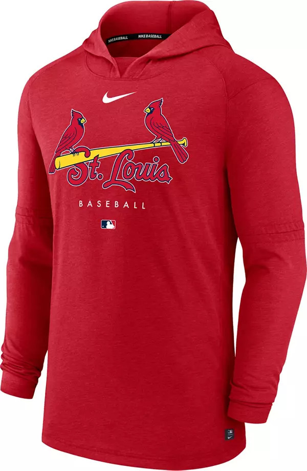Nike Men's St. Louis Cardinals Red Authentic Collection Dri-FIT Hoodie | Dick's Sporting Goods | Dick's Sporting Goods