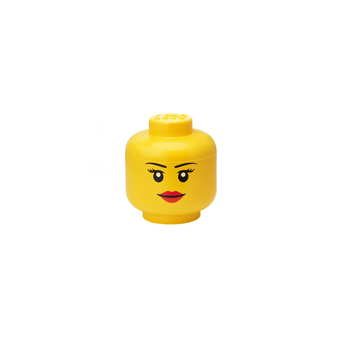 Room Copenhagen, LEGO Storage Head (Mini) - Girl - 4 x 4.5 Inches (10.2 x 11.5 cm) - Stackable Pl... | Amazon (US)