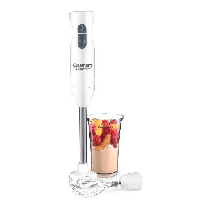 Cuisinart Quick-Prep Single-Speed Hand Blender - White - CHB-60TG | Target